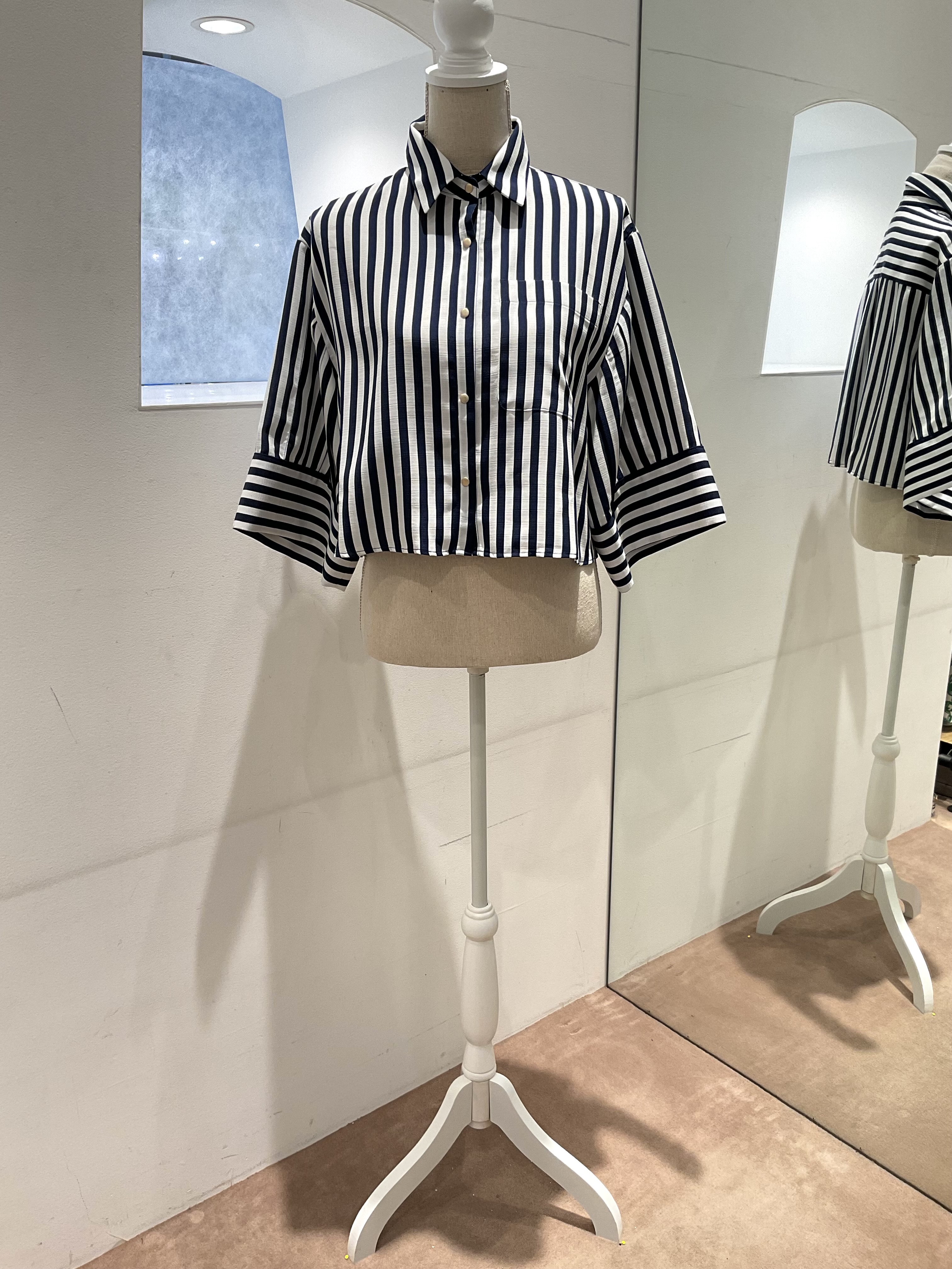 stripe blouse